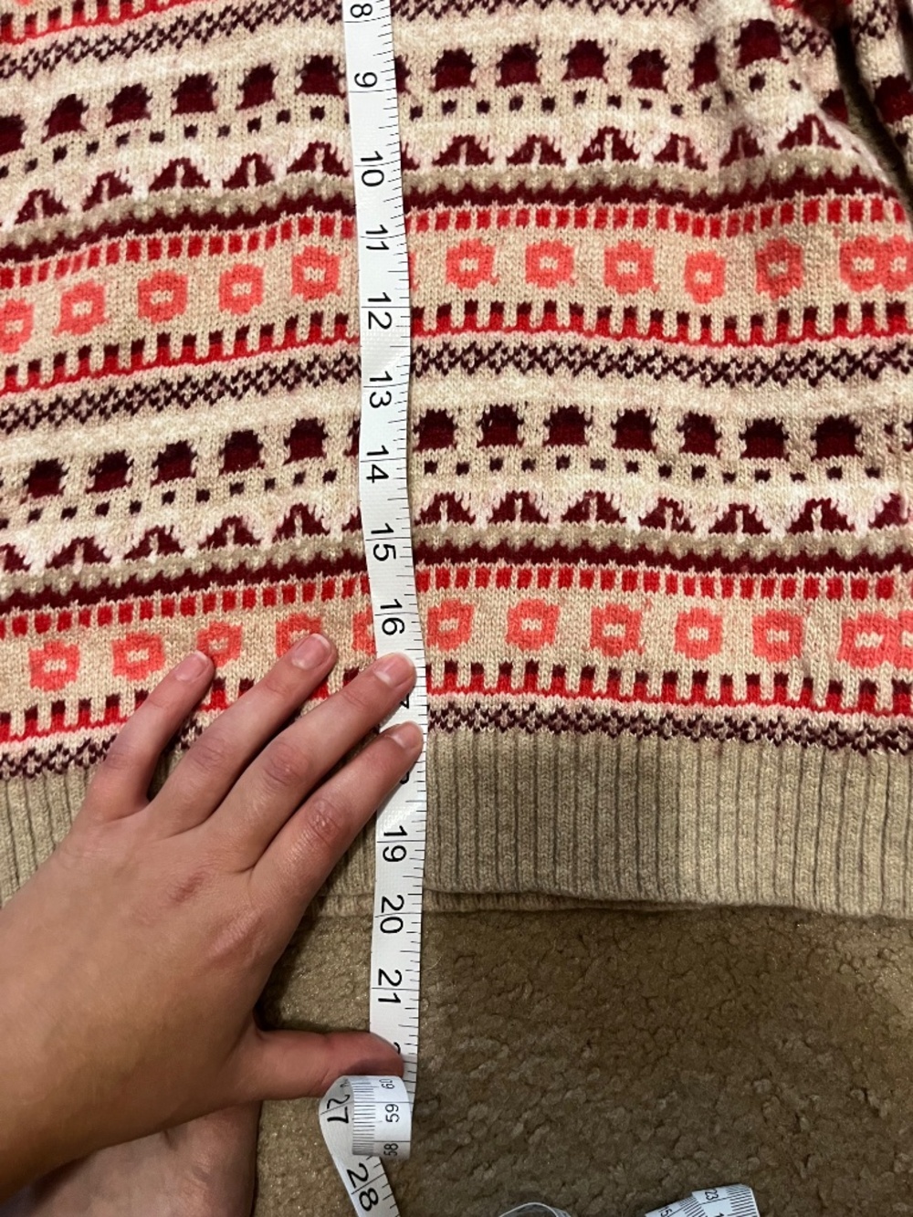 J.Crew Fair Isle Sweater - Women's size M - Picture 8 of 8